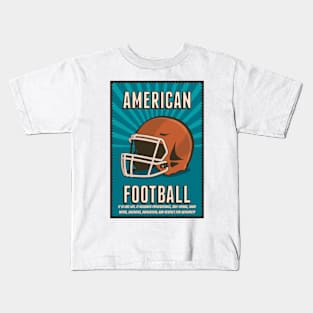 American Football Rugby Quote Kids T-Shirt